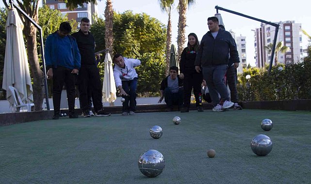 Engelsiz Yaşam Parkında 'Bocce' dersleri başladı