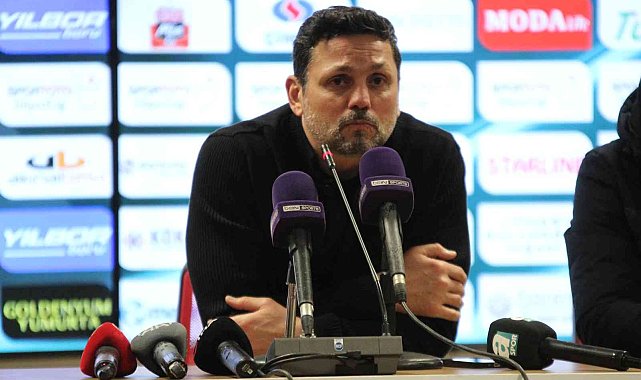 Erol Bulut: "Son dakikada 1 puan aldığımız için futbolcularımı kutluyorum"