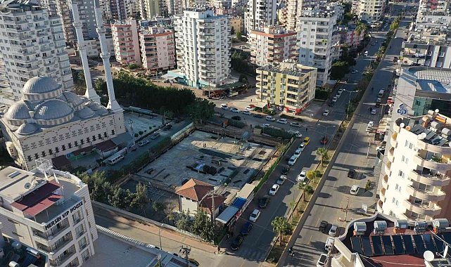 Mezitli Belediyesi, gençlik inovasyon merkezi ve kız yurdu inşasına başladı