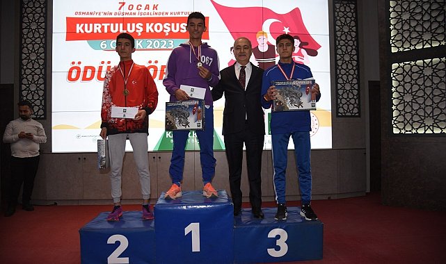 Osmaniye Belediyesi 7 Ocak Zafer koşusu yapıldı