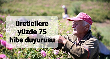 Üreticilere yüzde 75'i hibe...