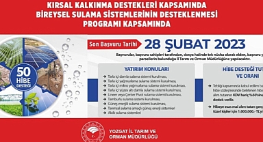 Hibe başvurularında son bir hafta