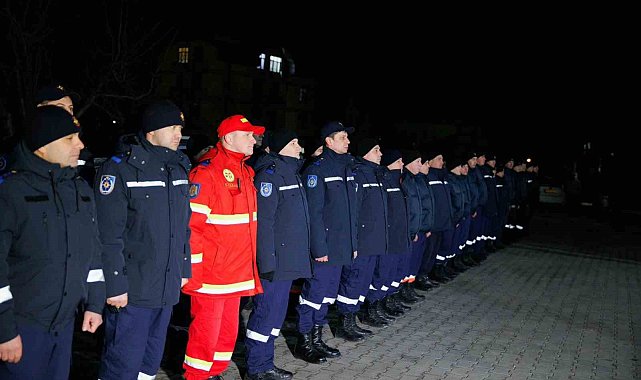 Moldova'dan Türkiye'ye 55 personel ve 12 araçtan oluşan kurtarma ekibi