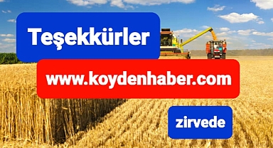Tarım ve hayvancılık haberlerinin vazgeçilmez adresi www.koydenhaber.com
