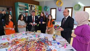 Sanat ve Tasarım Atölyesi'ne öğrencilerden yoğun ilgi